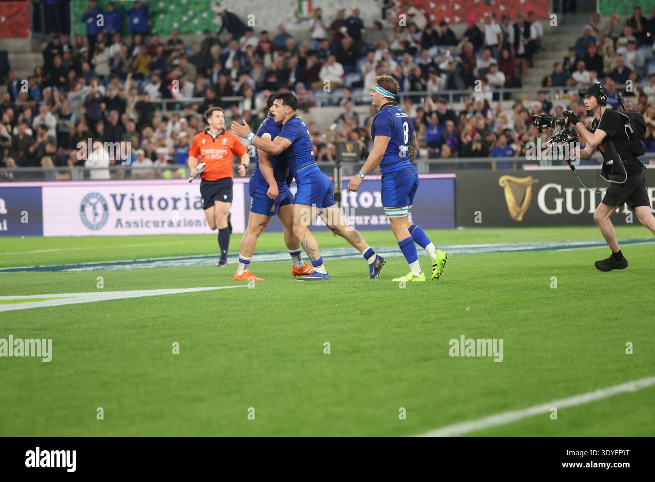ROME 7 MARCH 2026 RUGBY VI NATIONS 2026 ITALY - ENGLAND At Stadio ...