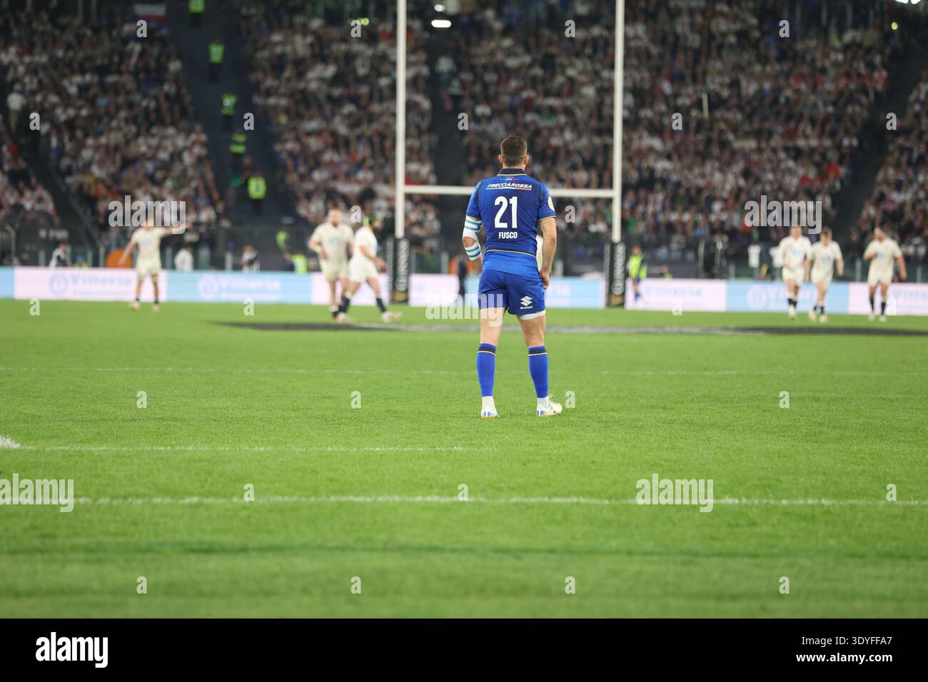 ROME 7 MARCH 2026 RUGBY VI NATIONS 2026 ITALY - ENGLAND At Stadio ...