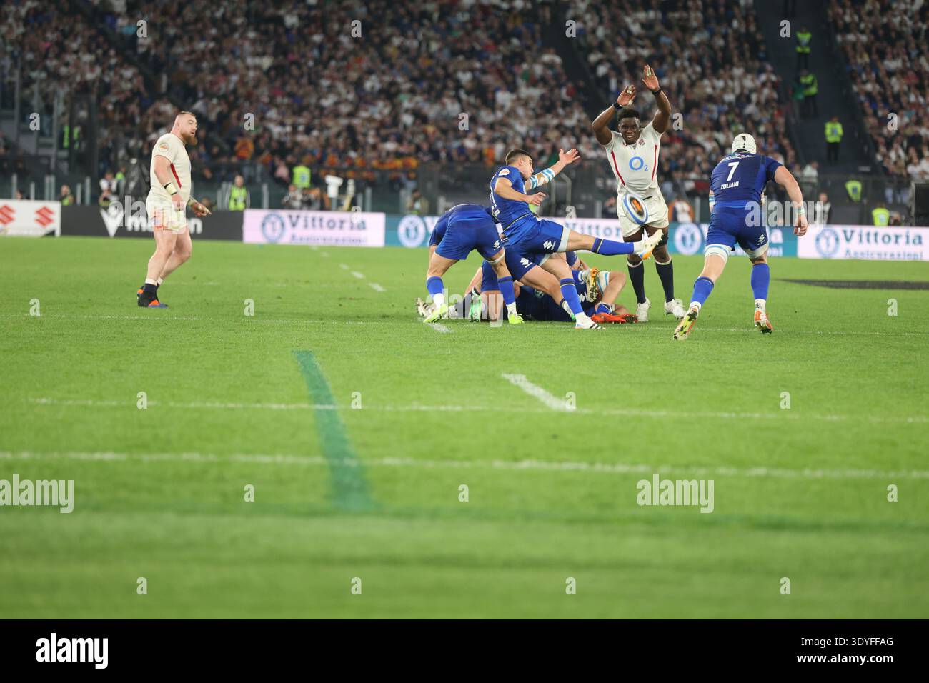 ROME 7 MARCH 2026 RUGBY VI NATIONS 2026 ITALY - ENGLAND At Stadio ...