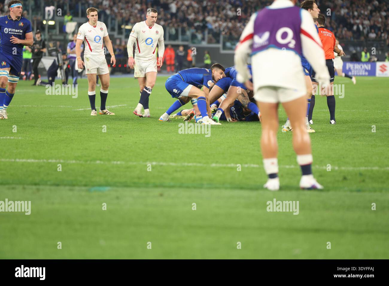 ROME 7 MARCH 2026 RUGBY VI NATIONS 2026 ITALY - ENGLAND At Stadio ...