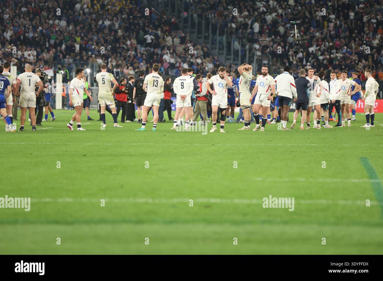 ROME 7 MARCH 2026 RUGBY VI NATIONS 2026 ITALY - ENGLAND At Stadio ...