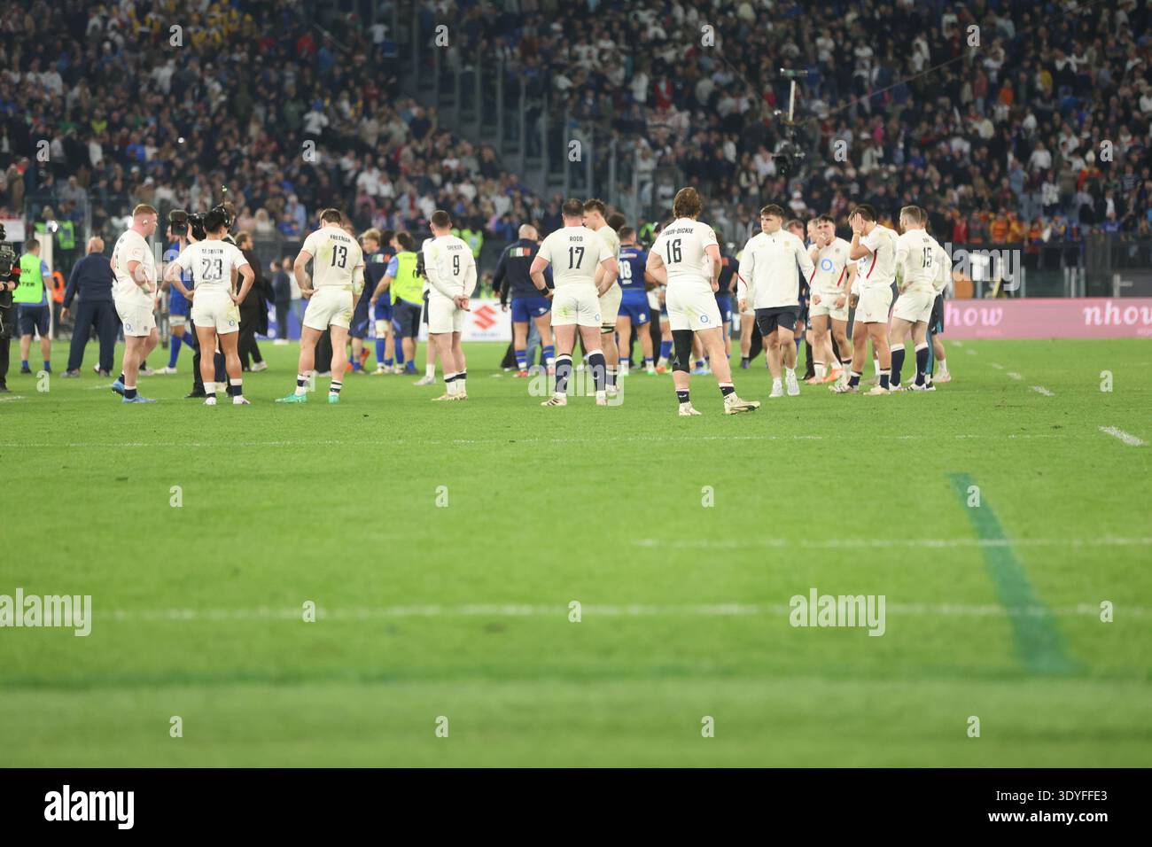 ROME 7 MARCH 2026 RUGBY VI NATIONS 2026 ITALY - ENGLAND At Stadio ...