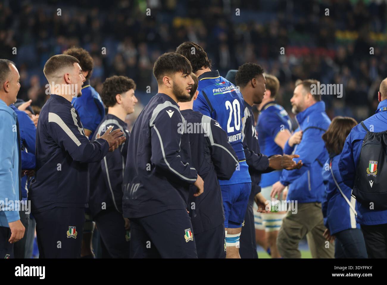 ROME 7 MARCH 2026 RUGBY VI NATIONS 2026 ITALY - ENGLAND At Stadio ...