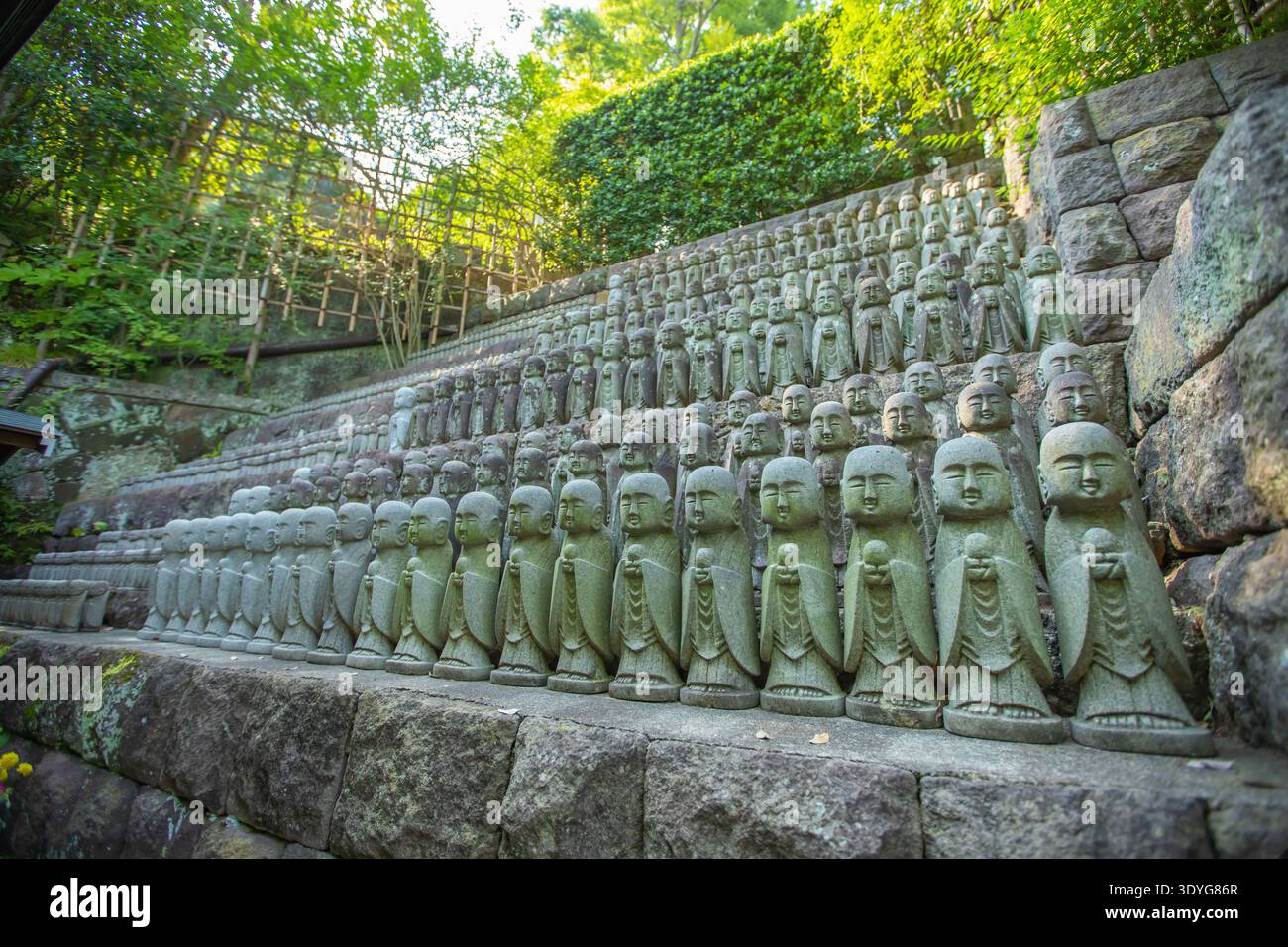 Jizo statue at Hase-dera Temple in Kamakura City, Kanagawa