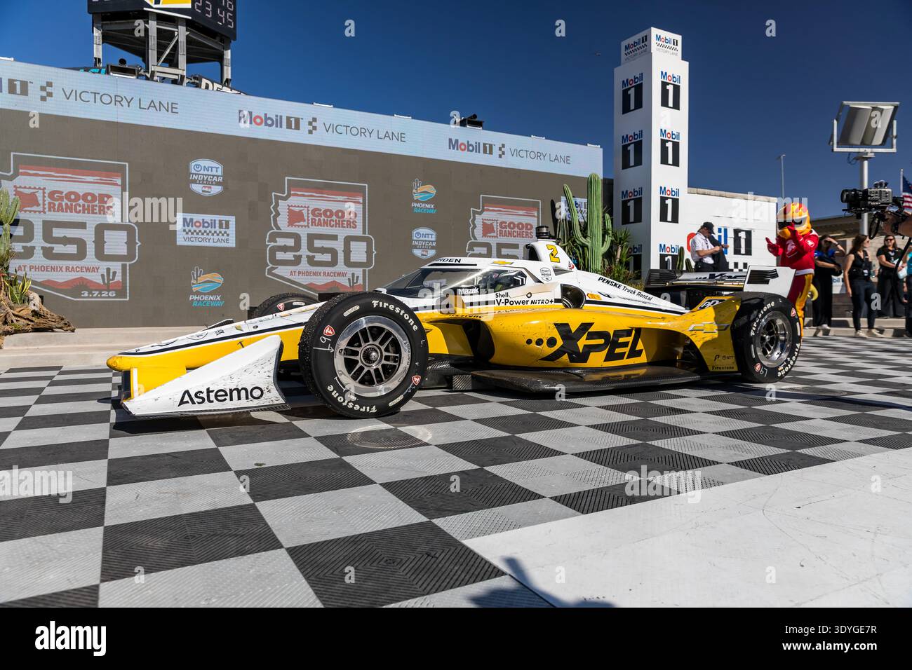 NTT INDYCAR SERIES driver, JOSEF NEWGARDEN (2) (USA) of Nashville