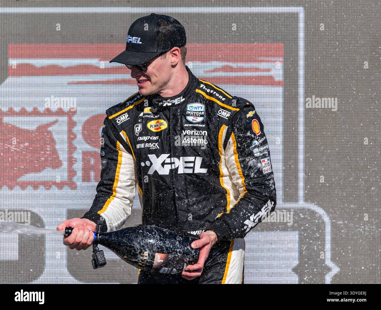 NTT INDYCAR SERIES driver, JOSEF NEWGARDEN (2) (USA) of Nashville