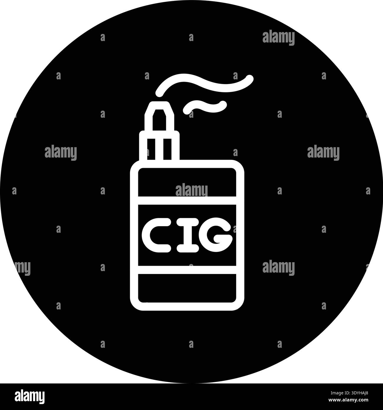 Vape logo Black and White Stock Photos & Images - Alamy