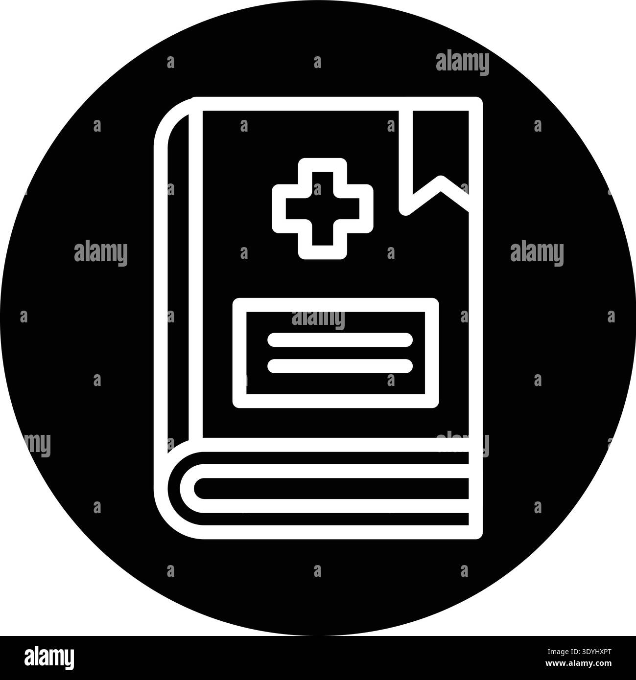 Book Vector Icon Design Illustration Stock Vector