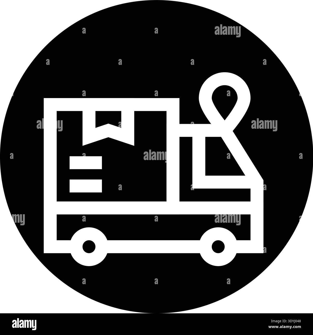Route Location Tr Vector Icon Design Illustration Stock Vector