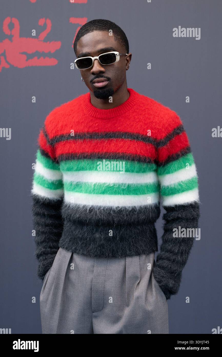 Caleb Roland Caleb McLaughlin attends the Lacoste Womenswear Fall/Winter 2026-2027 ...