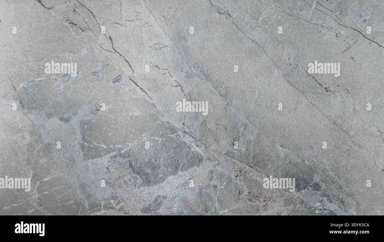 Light grey blue marble texture as background. Stone backdrop with copy space Stock Photo
