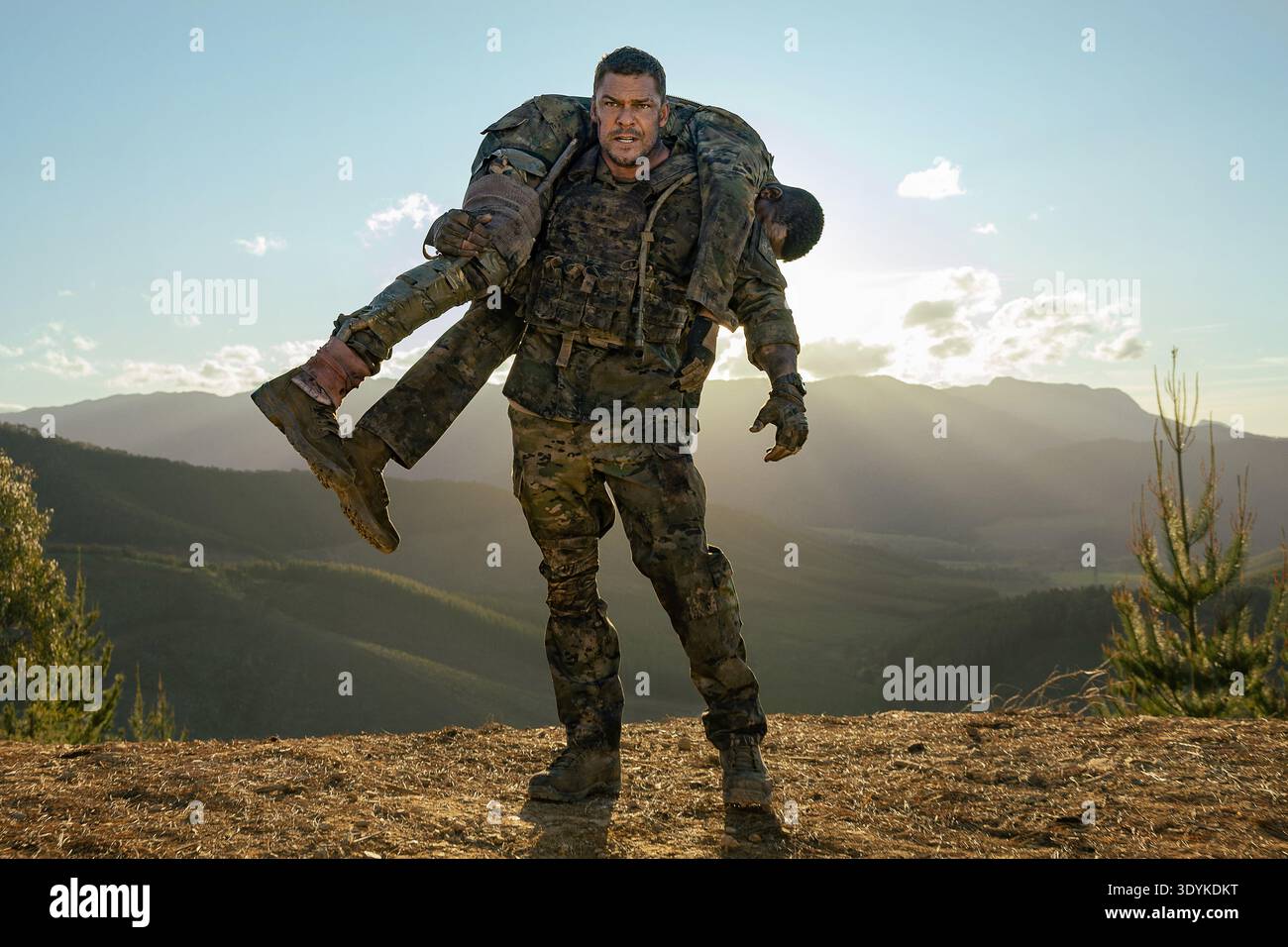 War Machine  Alan Ritchson Stock Photo