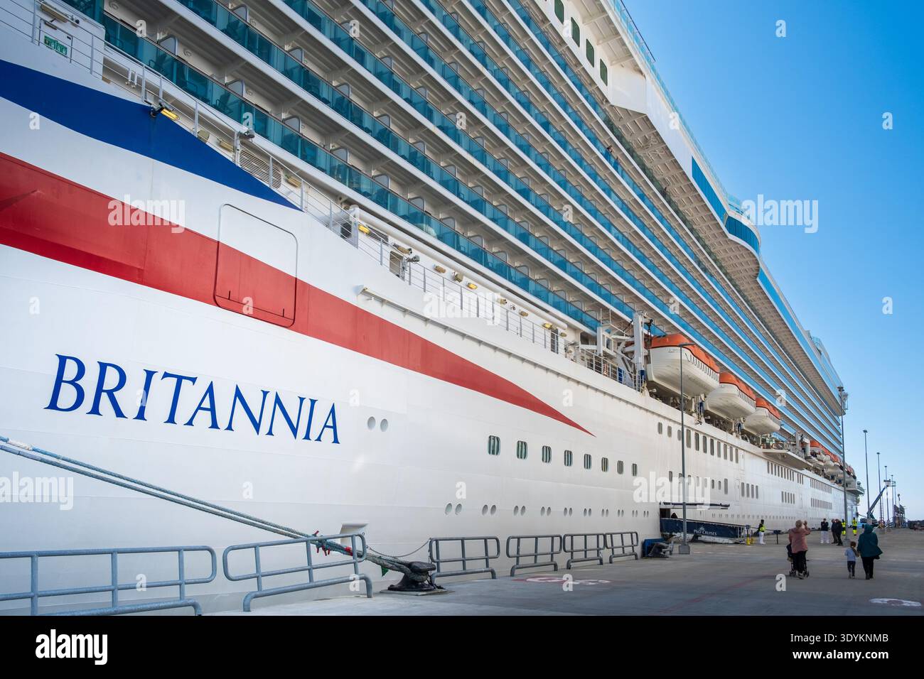 Cruise ship britannia visby hi-res stock photography and images - Alamy