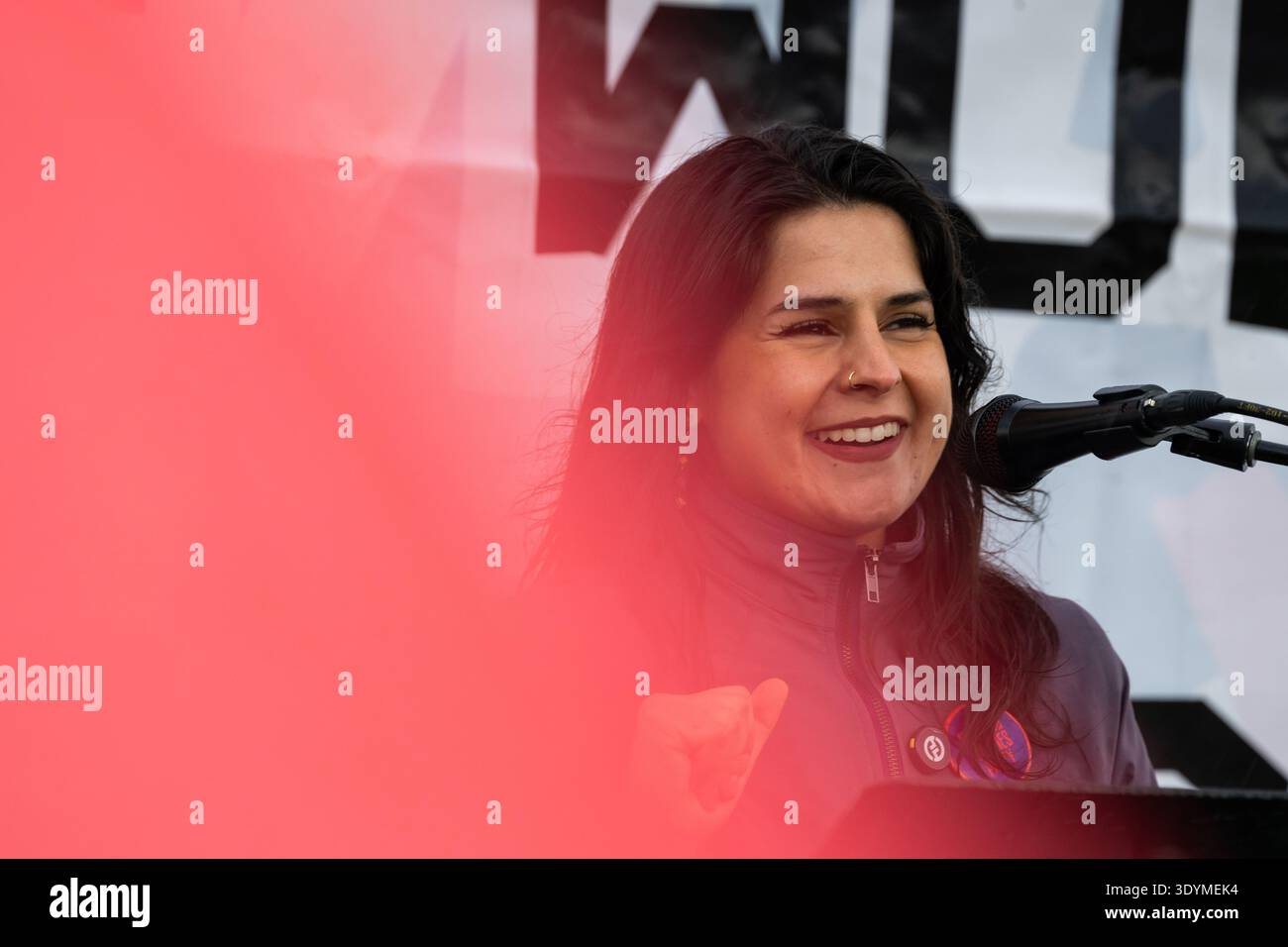 Seattle, USA. 8th Mar 2026. City Council Member Alexis Mercedes Rinck ...