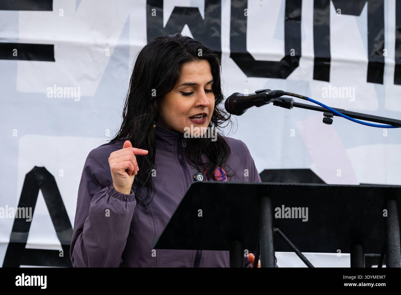 Seattle, USA. 8th Mar 2026. City Council Member Alexis Mercedes Rinck ...