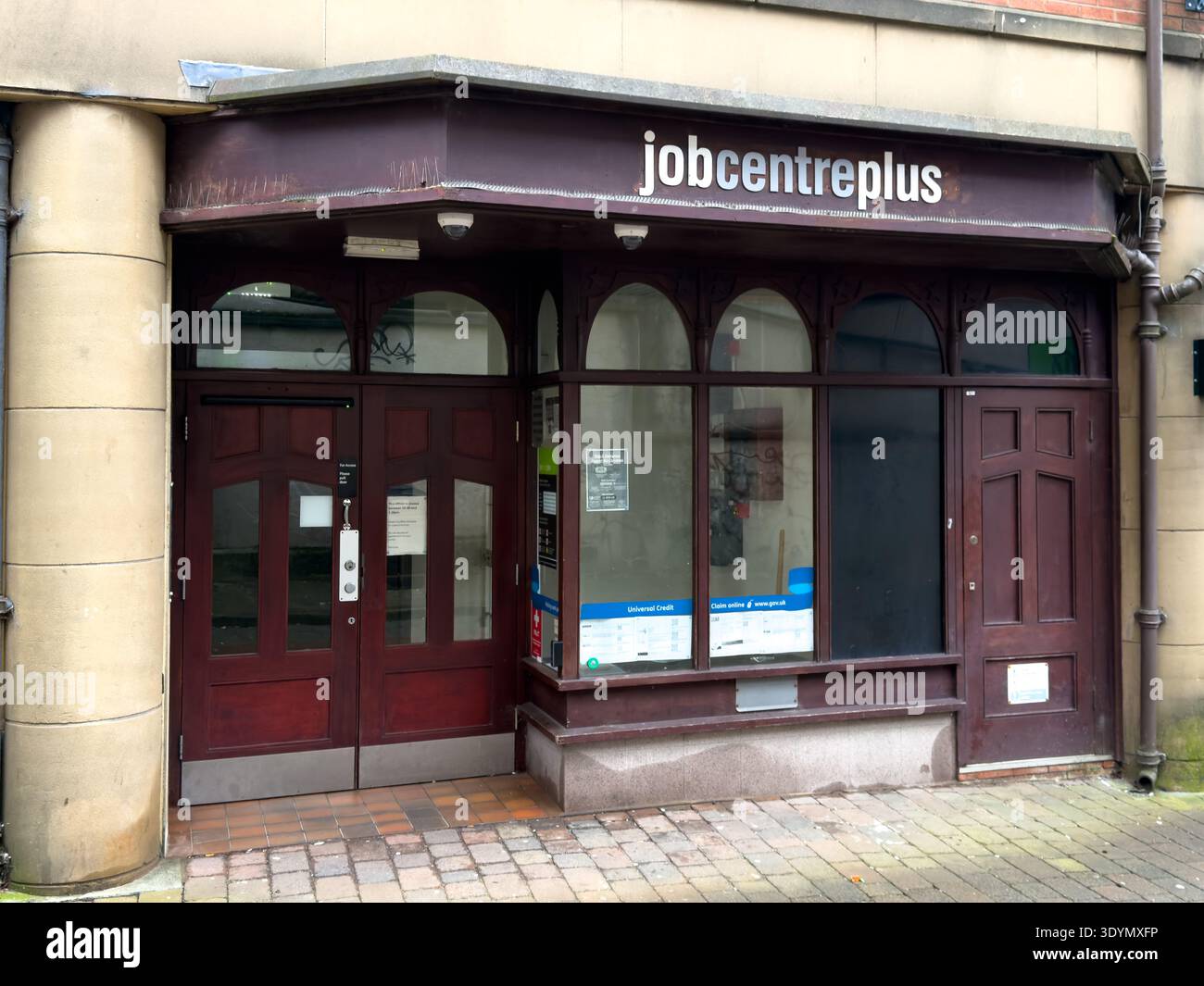 Job Centre plus in Ormskirk Lancashire 8th March 2026 - Smartphone Captured Stock Image