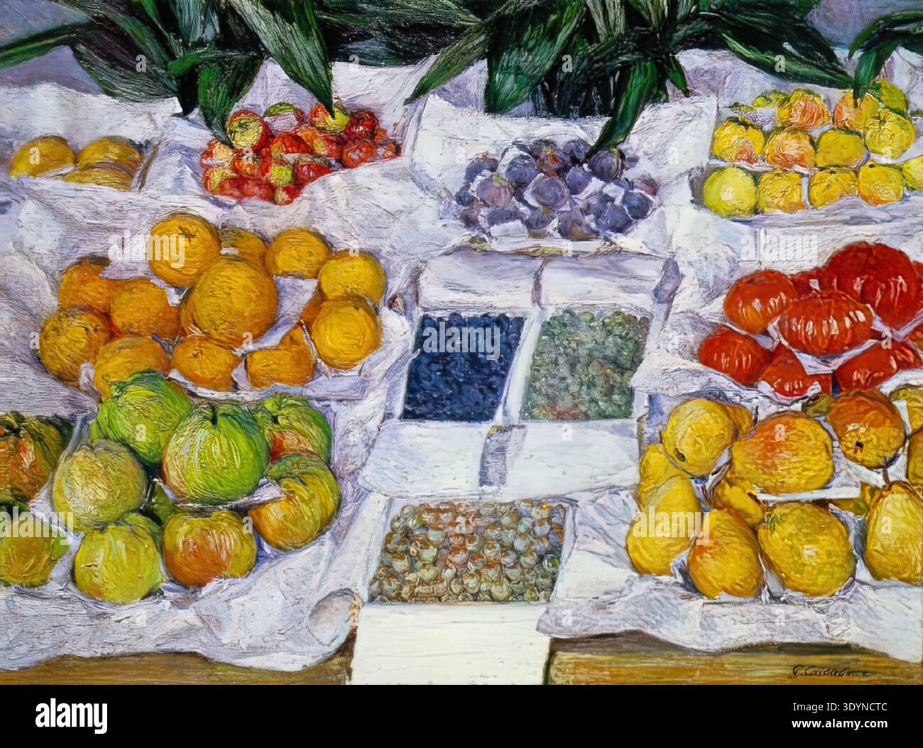 Gustave Caillebotte Fruits sur un Etalage 1882 French