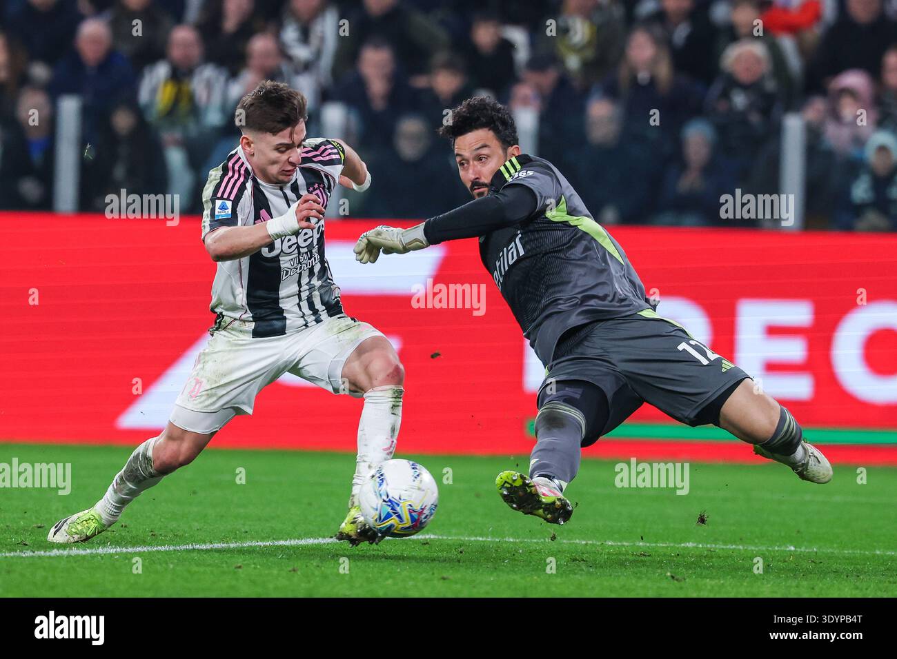 Turin, Italy. 07th Mar, 2026. (L-R) Francisco Conceicao of