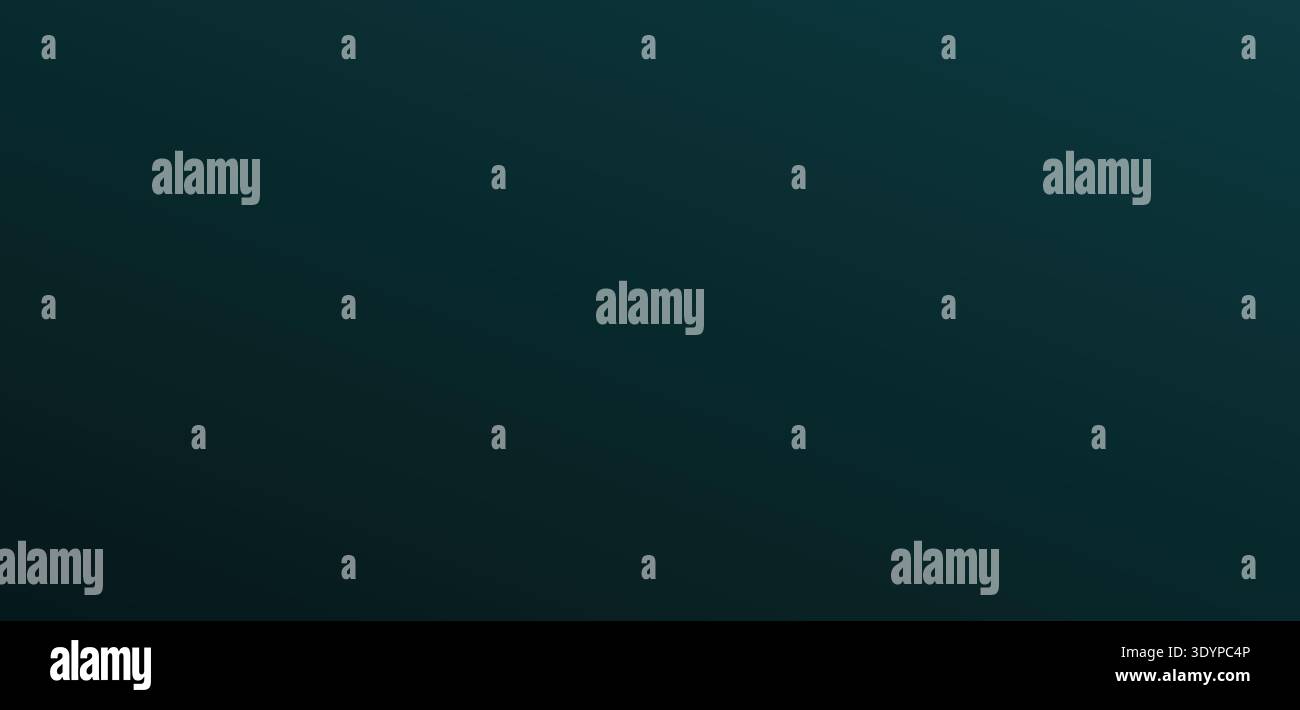 Deep Teal Ocean Dark Smooth Gradient Abstract Background Wallpaper Stock Vector