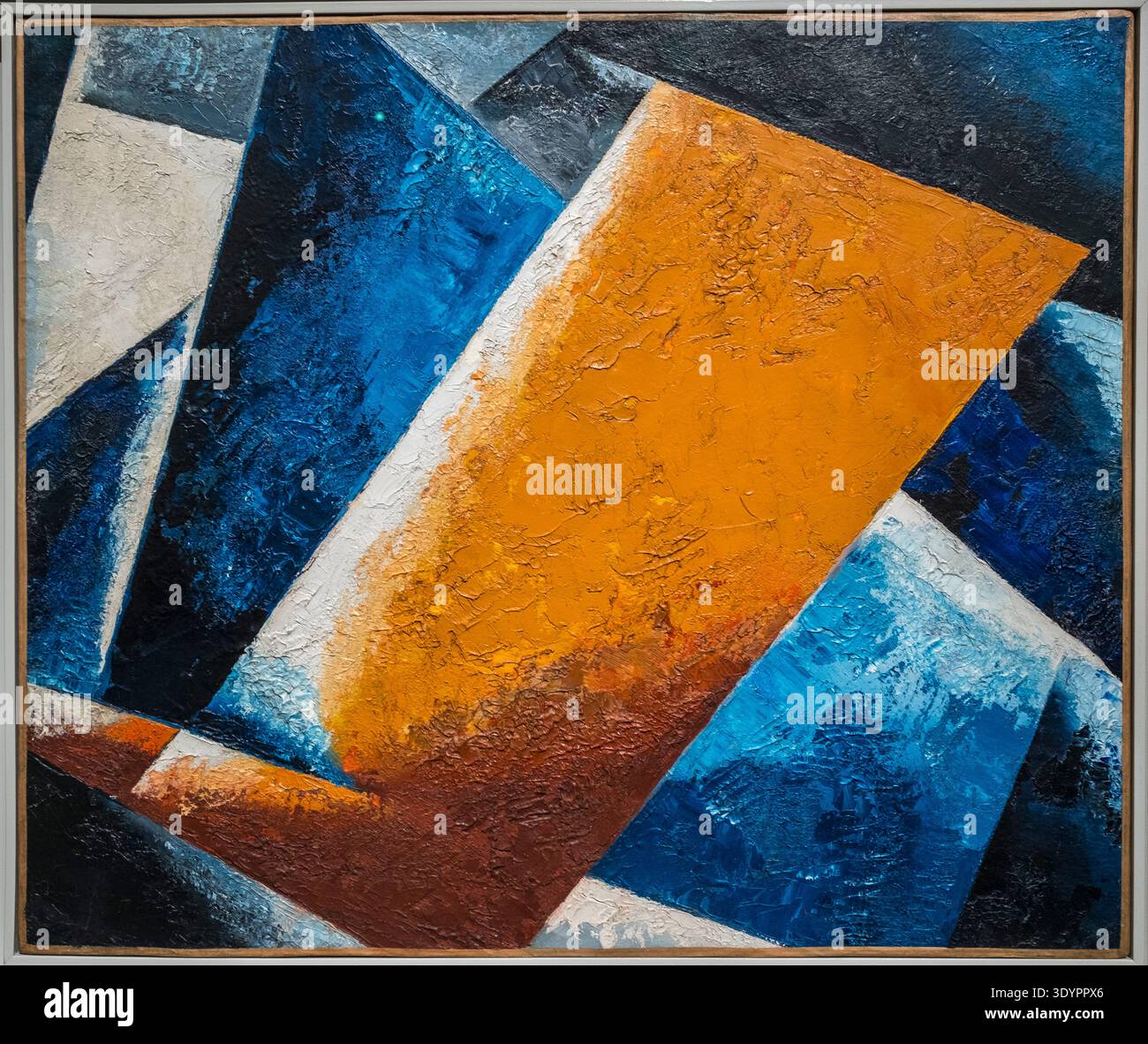 Lyubov Popova: Painterly architectonic, 1919 by the Russian avant guarde artist and designer by Liubov Sergeyevna Popova (1889-1924) Stock Photo