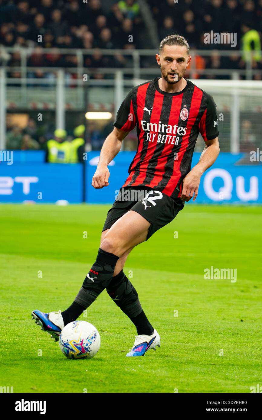 Adrien Rabiot (AC Milan) during the Italian championship Serie A ...