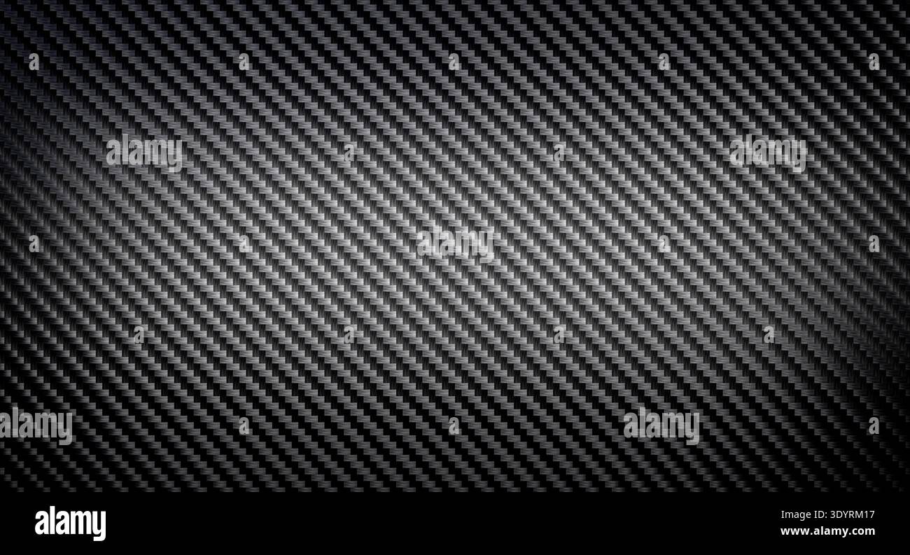 Carbon fiber material background 3d Stock Photo