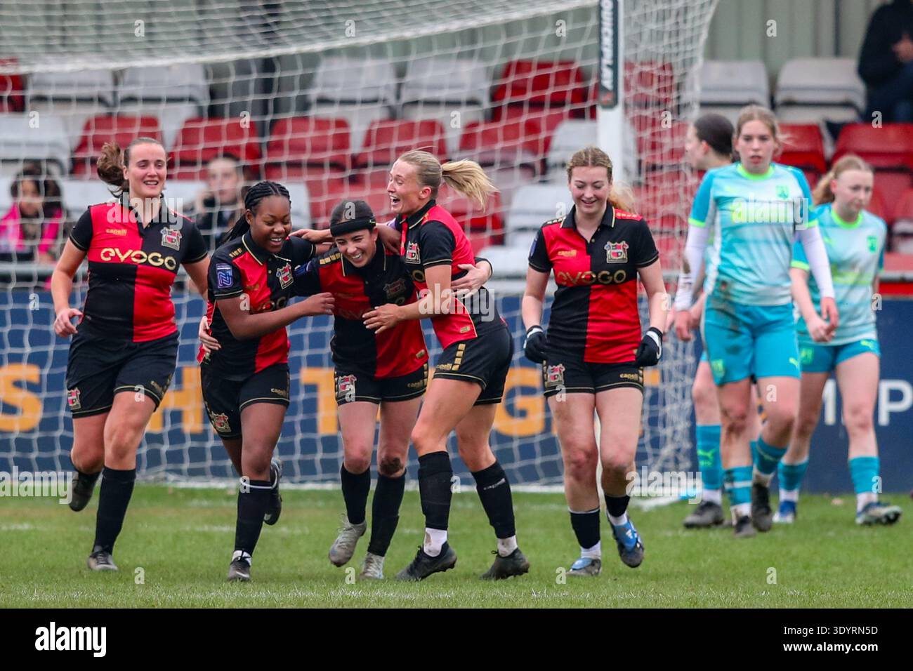 Dronfield, United Kingdom. , . Tilly Hallas-Potts of Sheffield FC Women ...