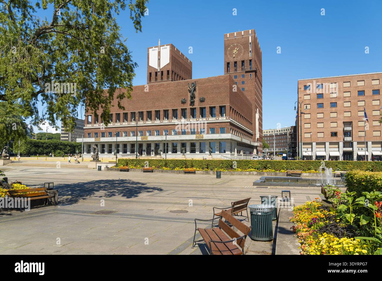 Oslo norway view cityscape hi-res stock photography and images - Alamy