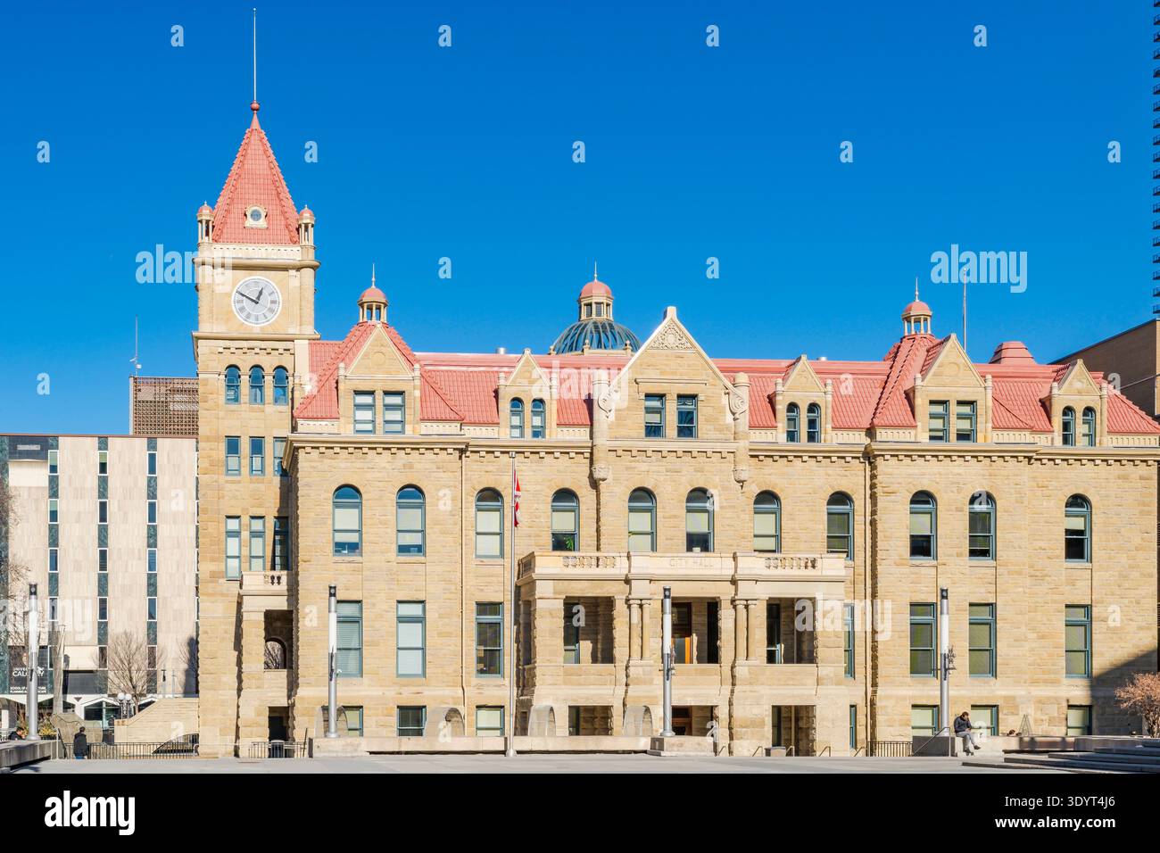 CALGARY, CANADA - FEBRUARY 10, 2026: Calgary City Hall, a historic ...