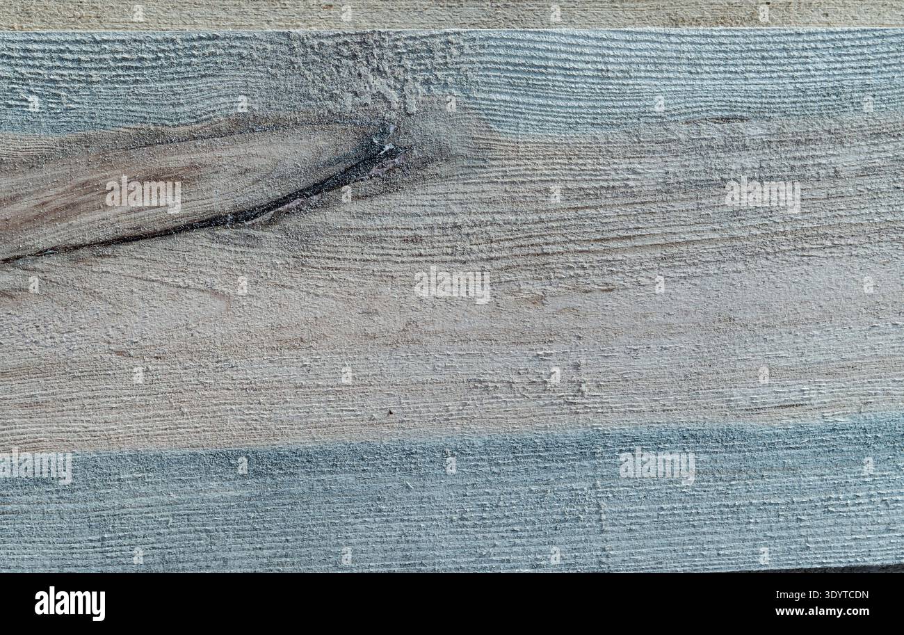 Painted wooden board texture with natural knot pattern and rustic ...