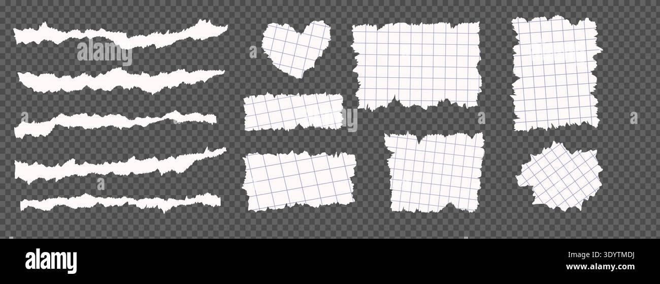 Ripped Paper Vector Art