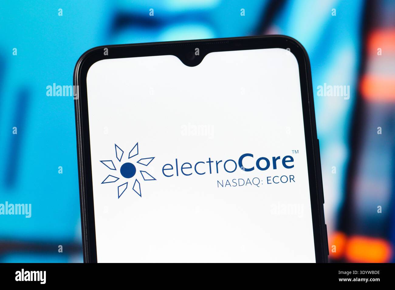 Canada. 09th Mar, 2026. In this photo illustration, the electroCore ...
