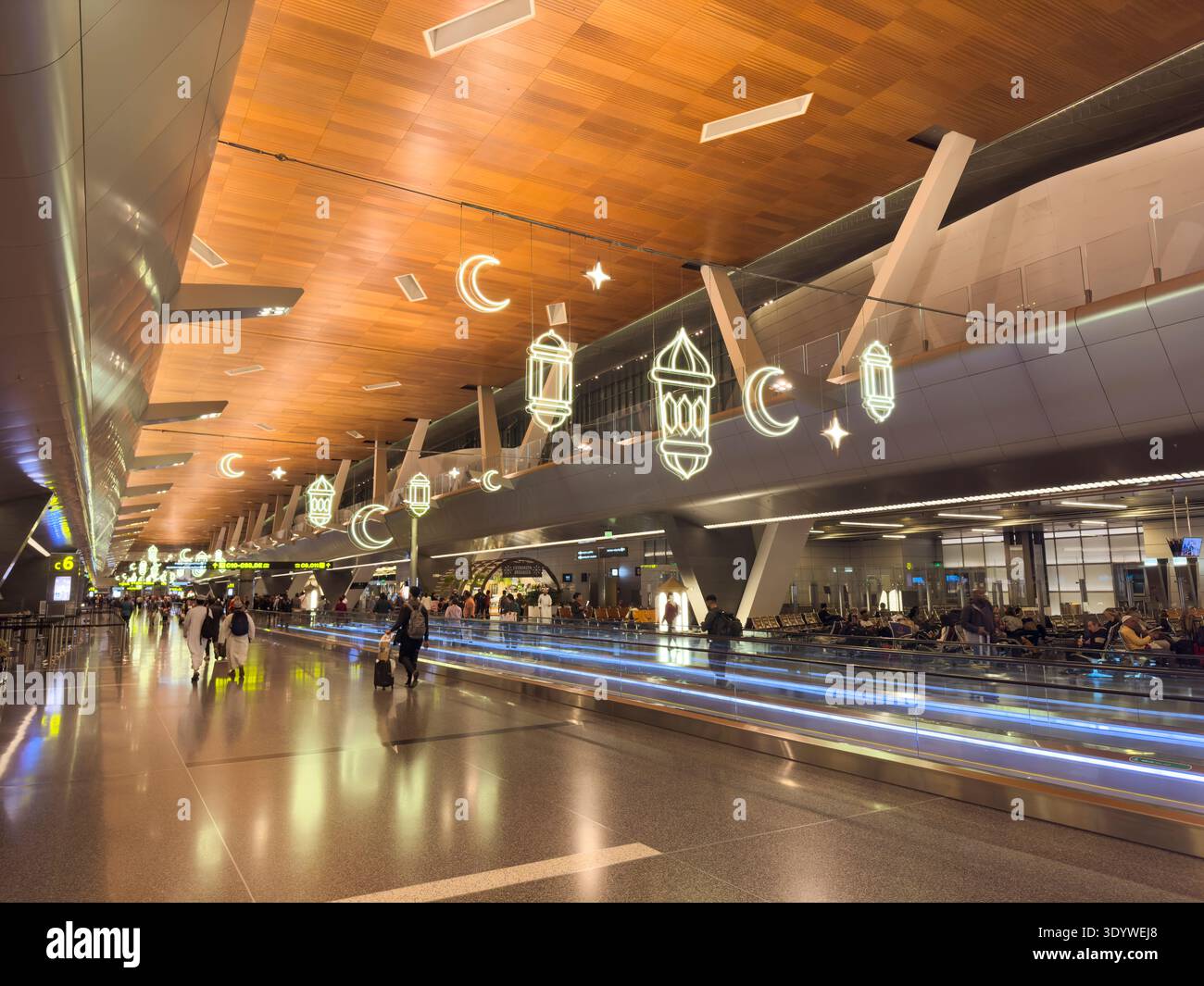Hamad Terminal Hamad international airport hi-res stock photography and images - Alamy