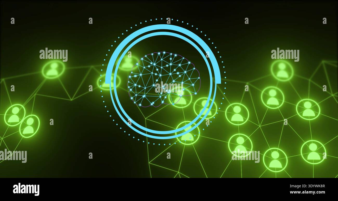 Ring network topology hi-res stock photography and images - Alamy