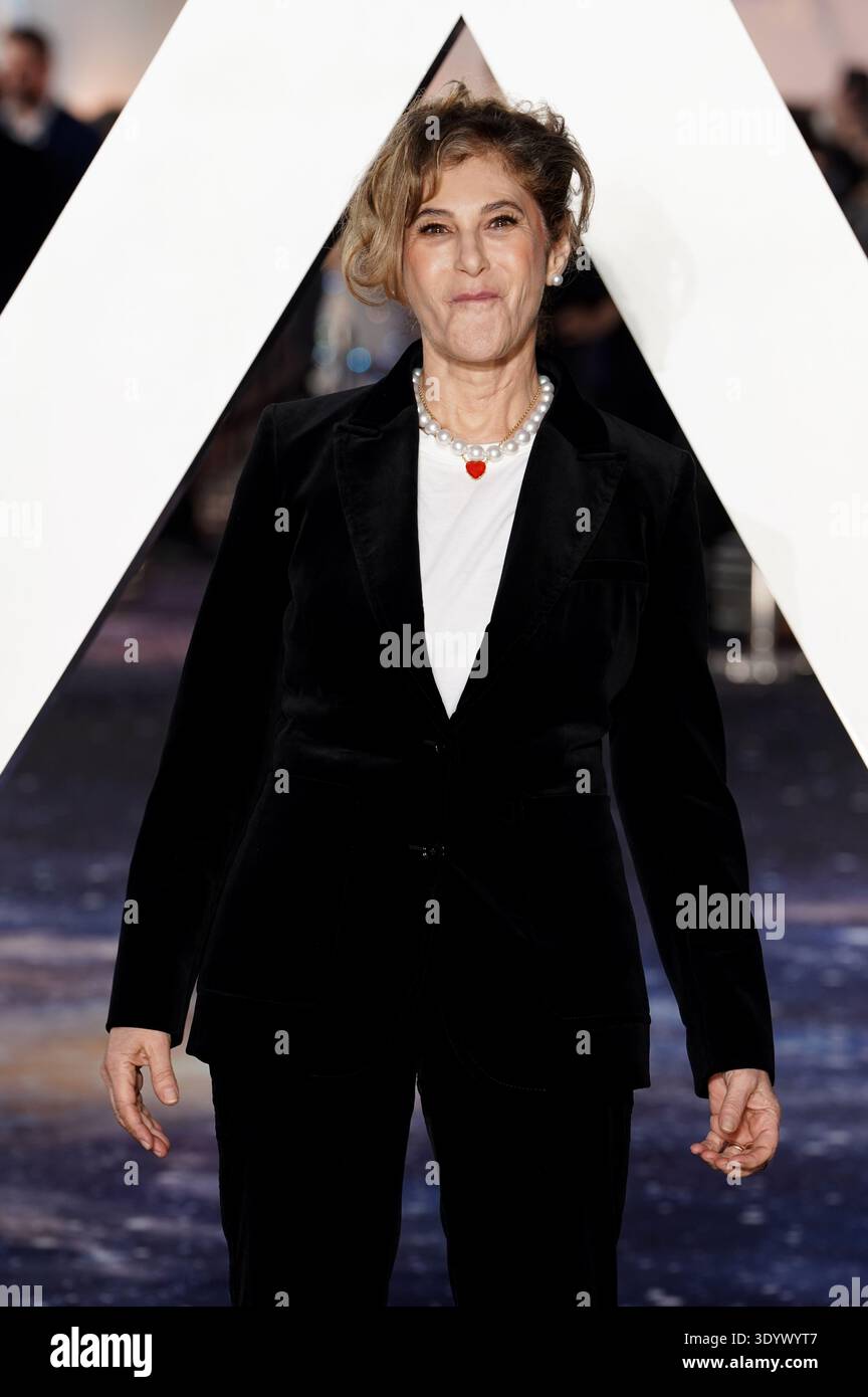 Amy Pascal attends the world premiere of Project Hail Mary, at ...