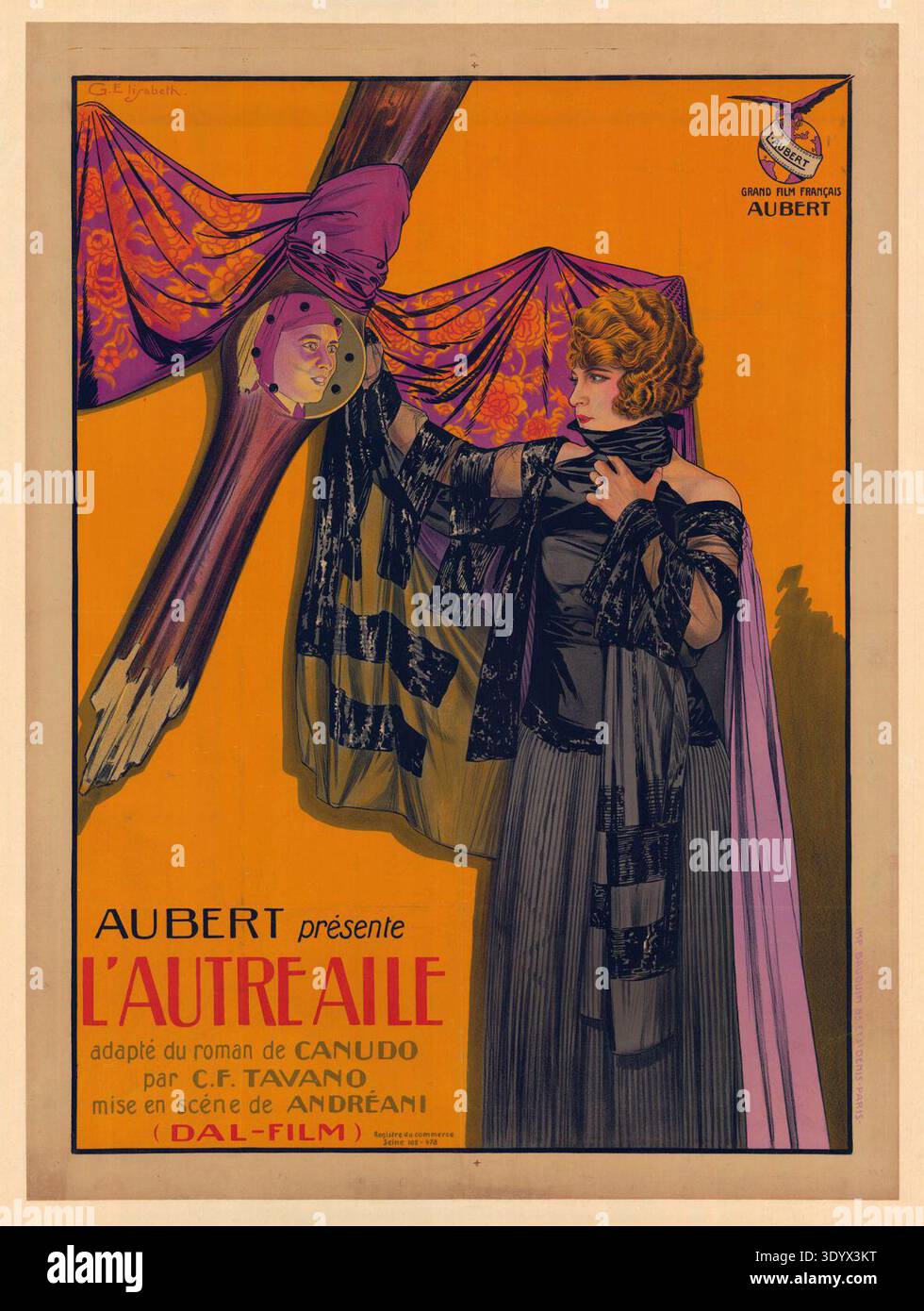 Vintage 1930s french art deco poster hi-res stock photography and ...