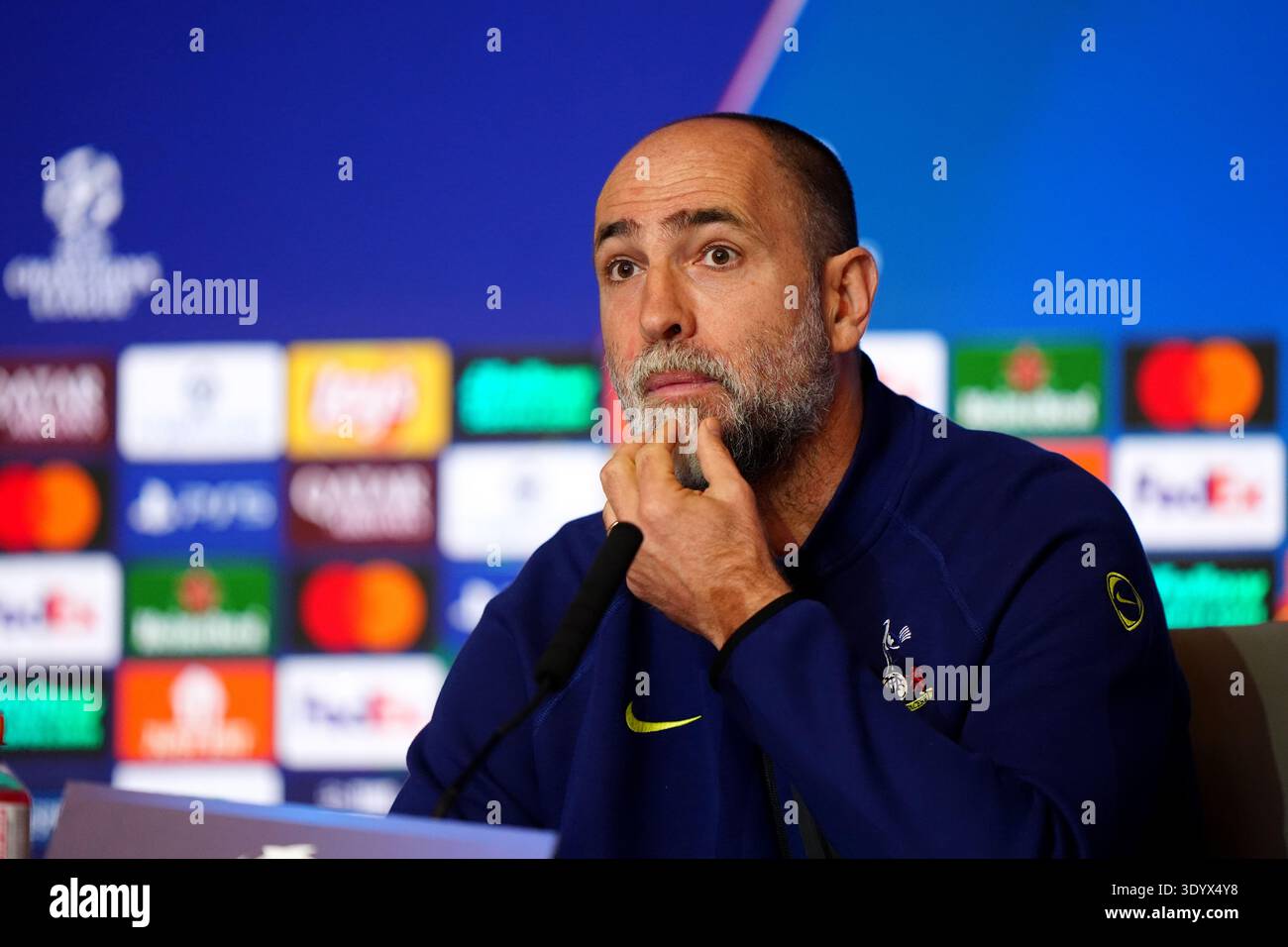 Tudor Riyadh Tottenham Hotspur manager Igor Tudor during a press conference at the ...