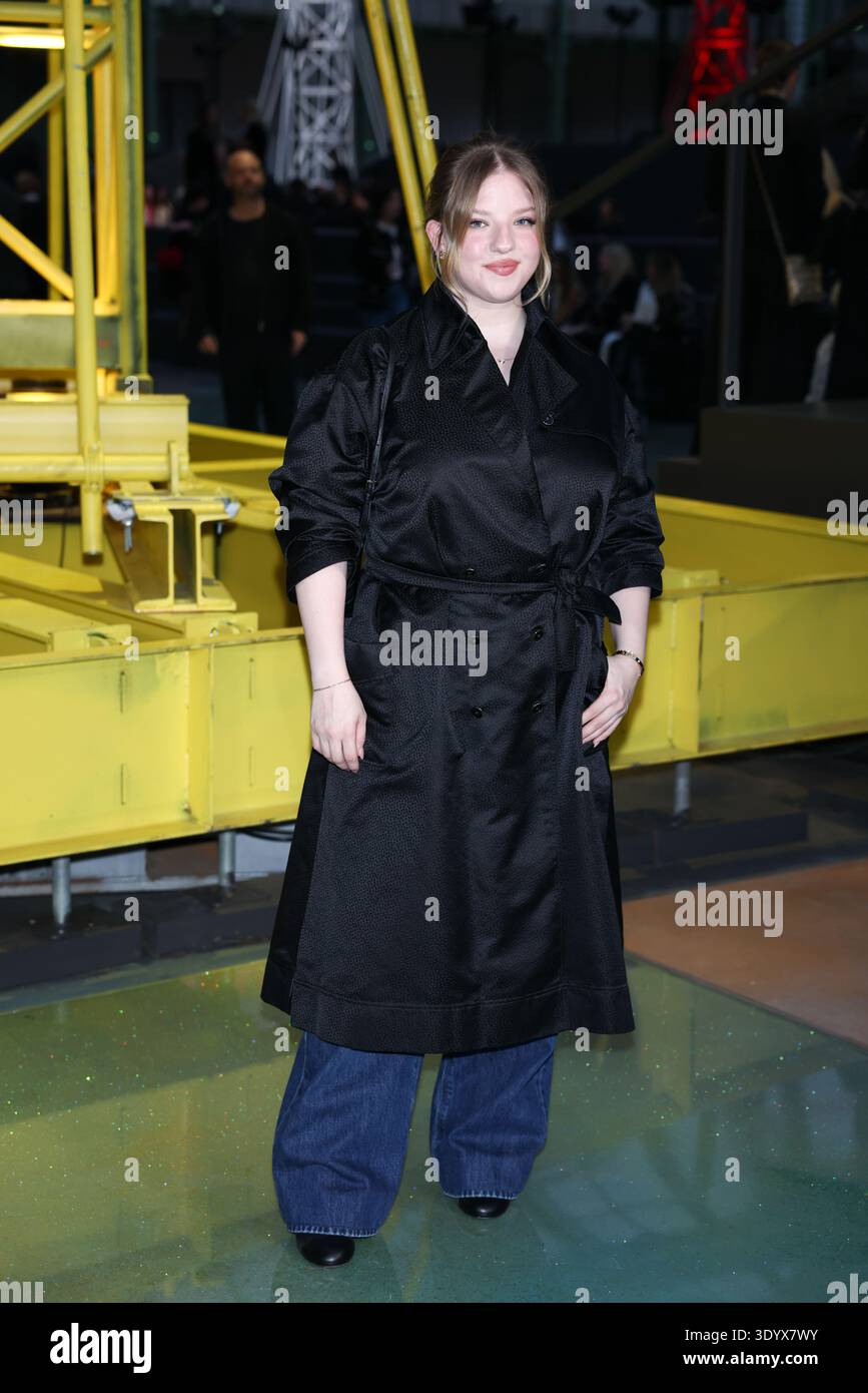 Francesca Fall Line Francesca Scorsese poses for photographers upon arrival for the Chanel ...