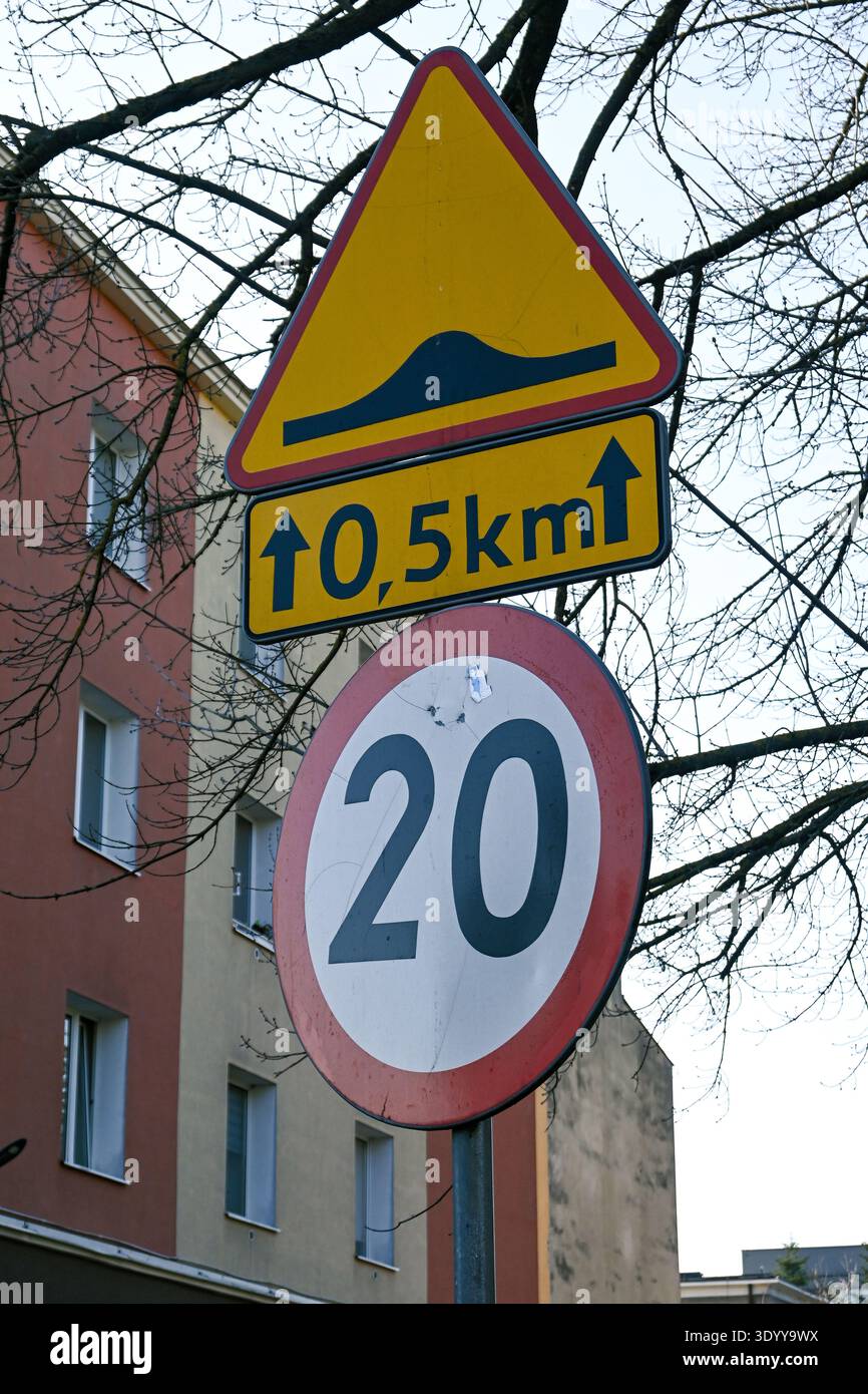 Issued Sign Safety enforcement signage hi-res stock photography and images - Alamy