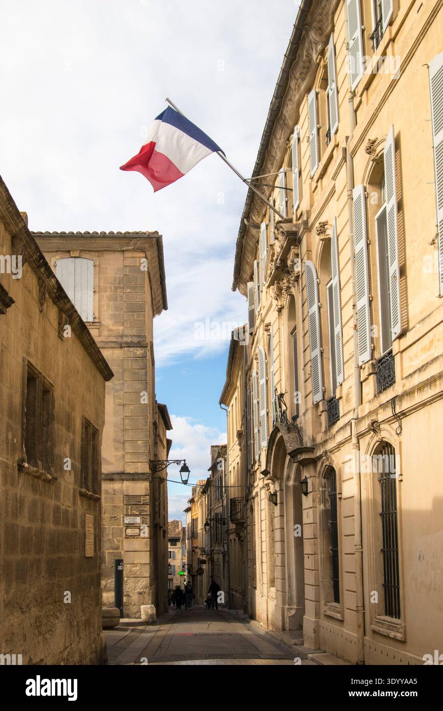 Rue de la Calade Arles, France Stock Photo