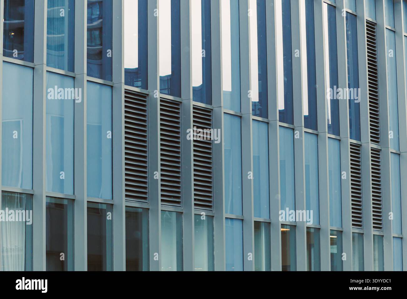 Windows With Structure Inbetween Surrounding architecture features large windows hi-res stock ...