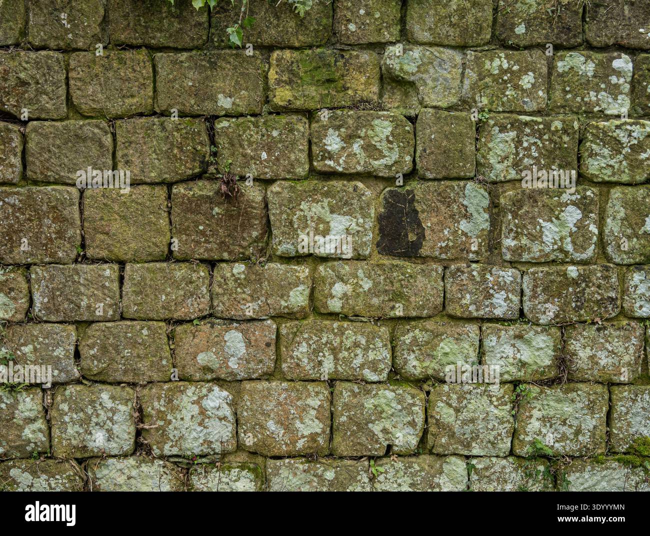 Ancient limestone block wall texture with natural stone masonry pattern ...