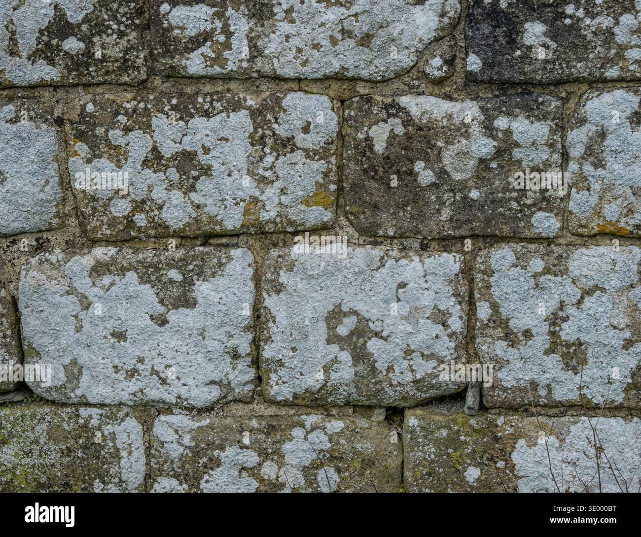 Ancient limestone block wall texture with natural stone masonry pattern ...