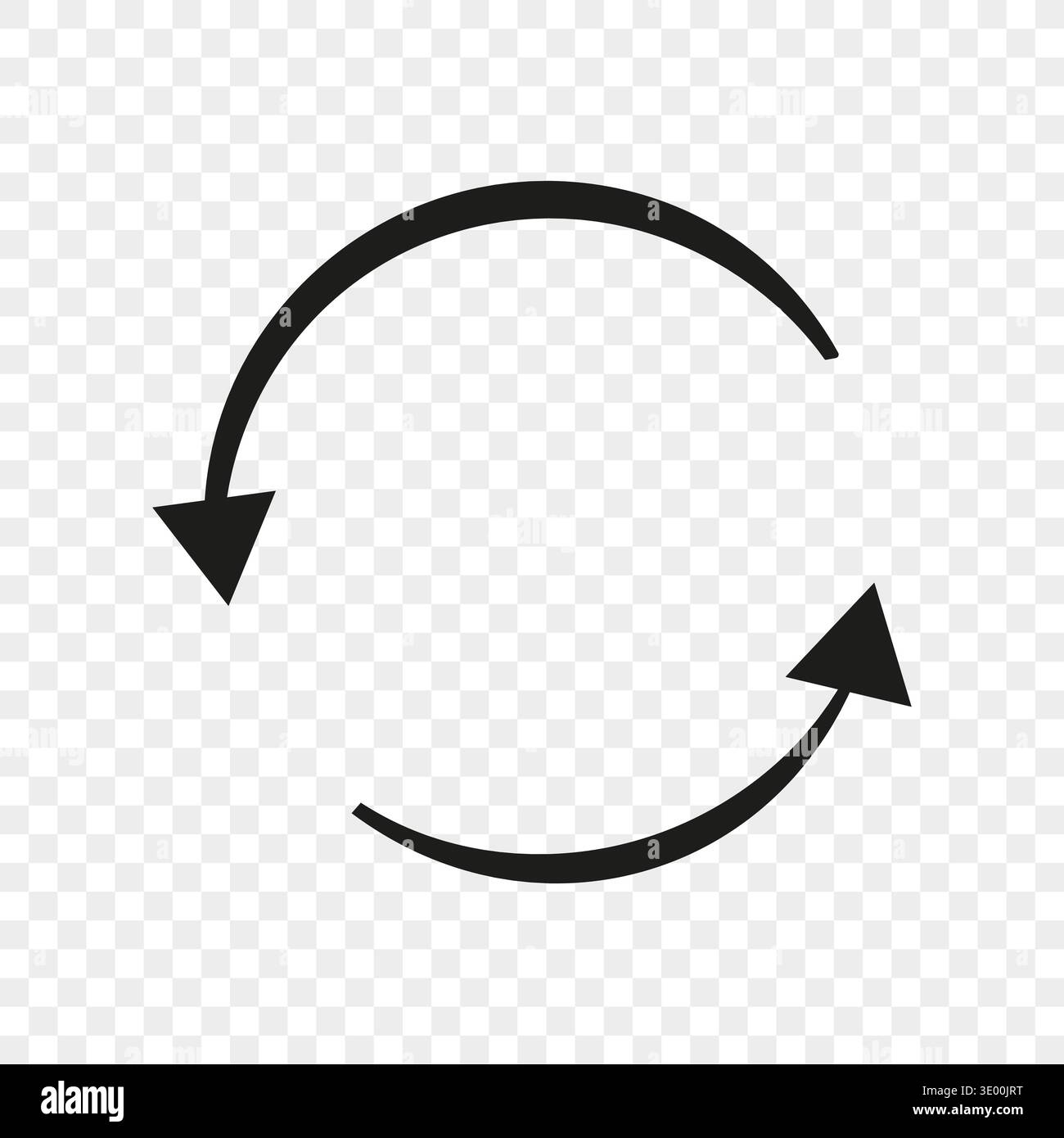 Incredible circular arrowheads. Continuous update Vector. Formidable sustainability cycles. Sophisticated loading process. Stock Vector