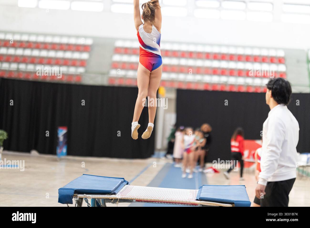 Springboard and gymnastics hi-res stock photography and images - Alamy