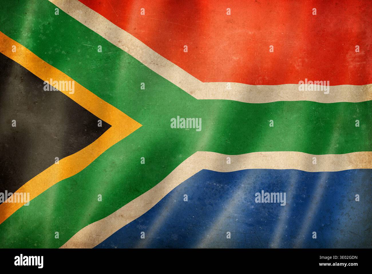 Old south african flag hi-res stock photography and images - Alamy
