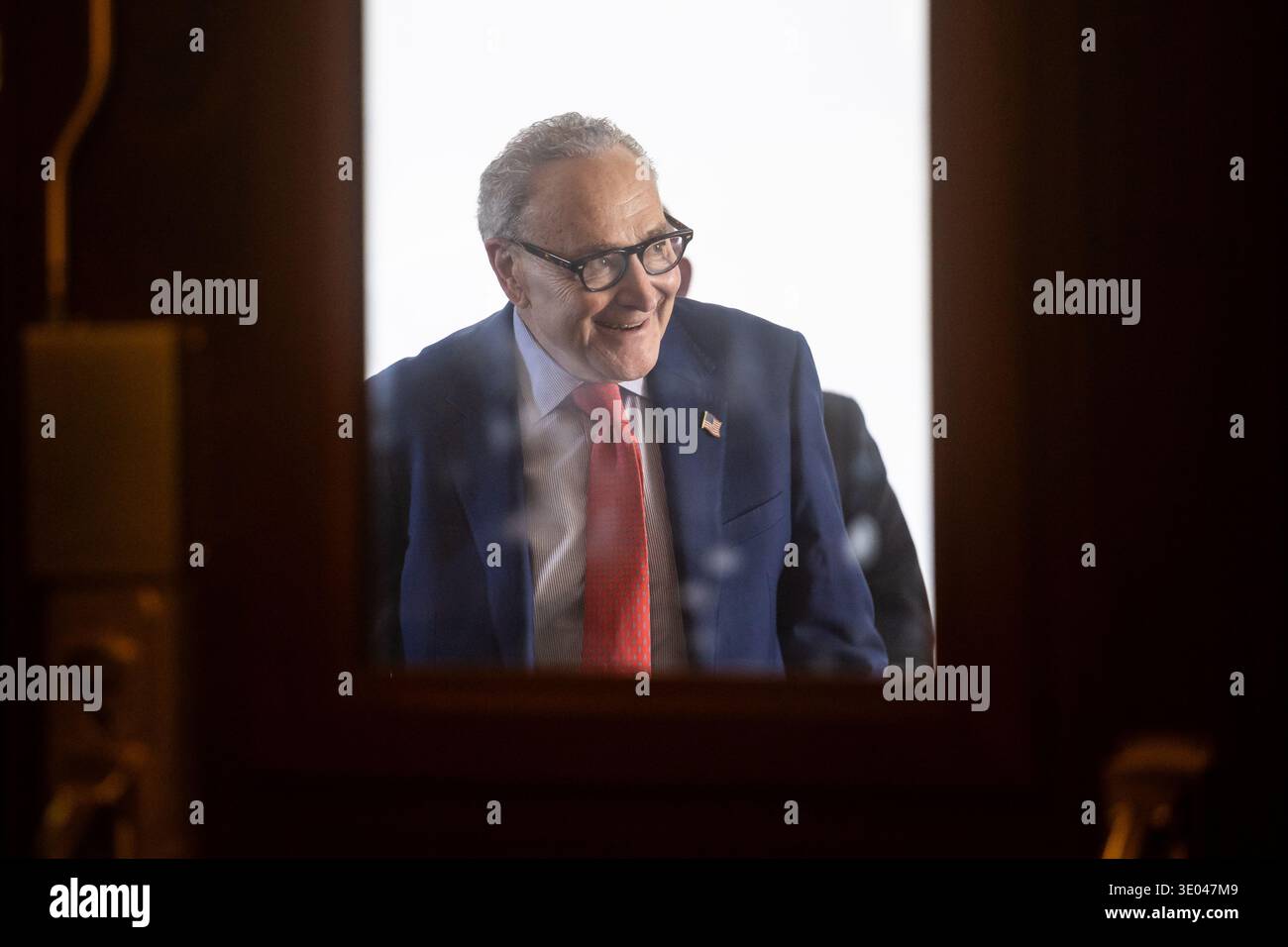 Senate Minority Leader Chuck Schumer (D-N.Y.) arrives at the U.S ...