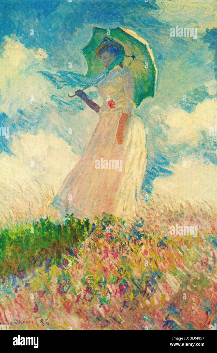 Painting woman dress green hi-res stock photography and images - Alamy