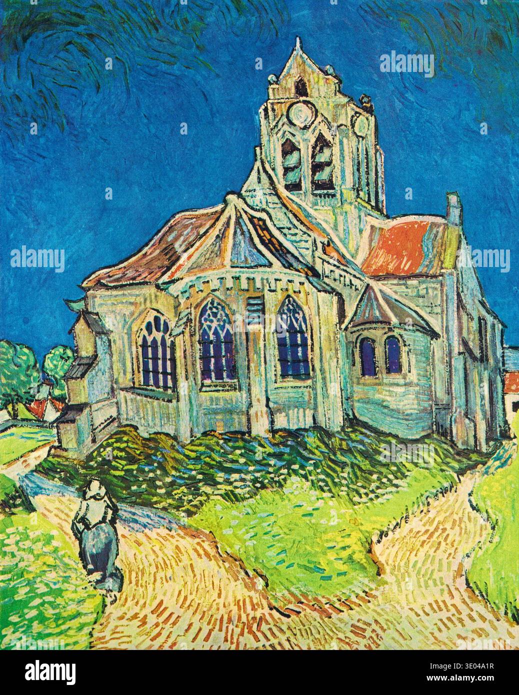 The church at auvers hi-res stock photography and images - Alamy