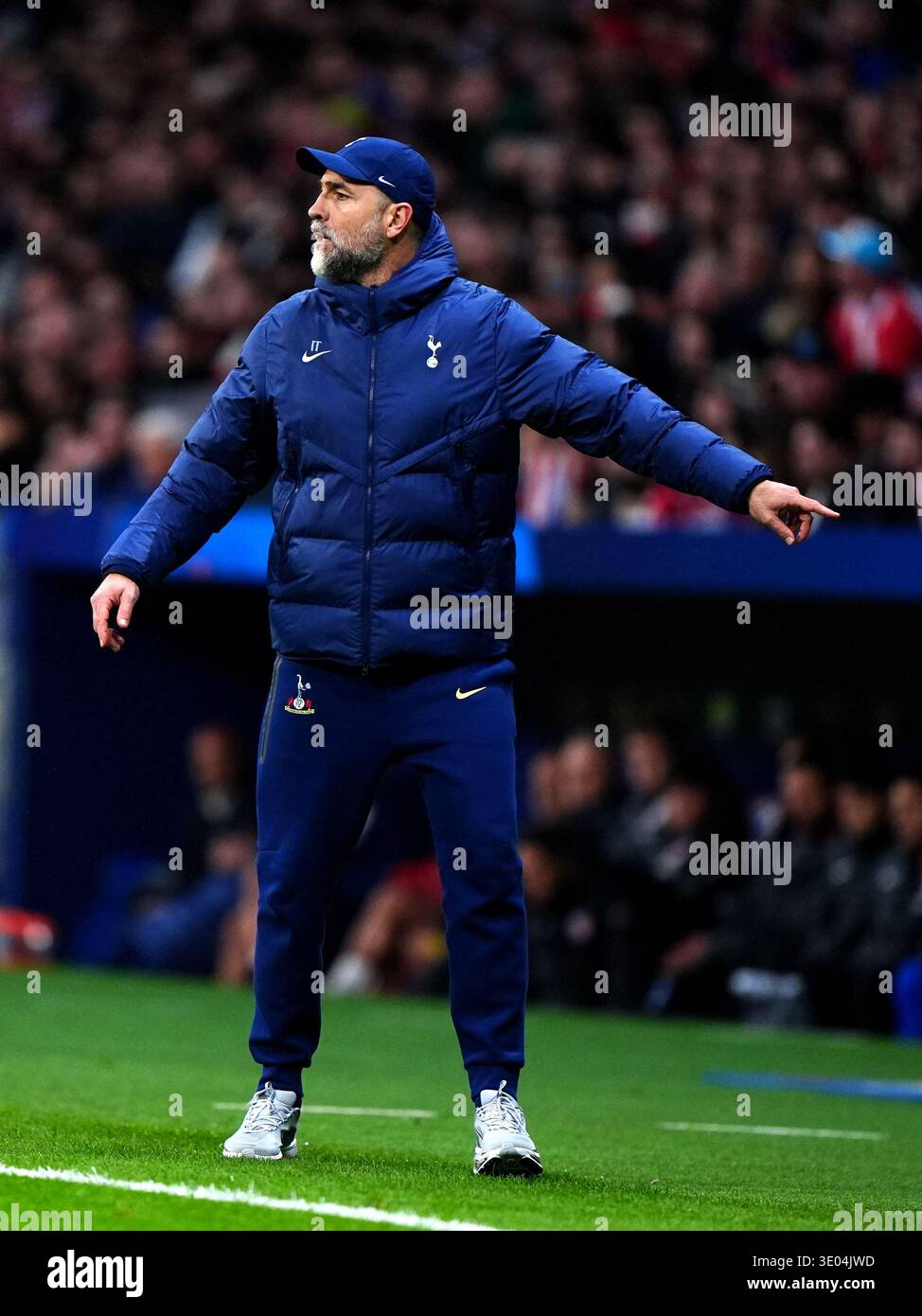 Tudor Riyadh Tottenham Hotspur manager Igor Tudor gestures on the touchline during ...